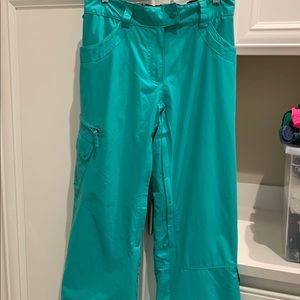 Snowboarding Pants- Powder Room Core teal